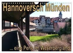 Hannoversch Münden (Wandkalender 2024 DIN A4 quer), CALVENDO Monatskalender von happyroger,  happyroger