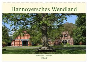 Hannoversches Wendland Verträumtes Landleben (Wandkalender 2024 DIN A2 quer), CALVENDO Monatskalender von Bagunk,  Anja