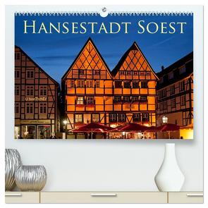Hansestadt Soest (hochwertiger Premium Wandkalender 2024 DIN A2 quer), Kunstdruck in Hochglanz von boeTtchEr,  U