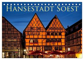 Hansestadt Soest (Tischkalender 2024 DIN A5 quer), CALVENDO Monatskalender von boeTtchEr,  U