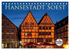 Hansestadt Soest (Tischkalender 2024 DIN A5 quer), CALVENDO Monatskalender von boeTtchEr,  U