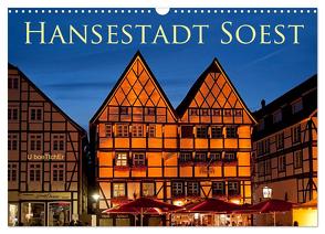 Hansestadt Soest (Wandkalender 2024 DIN A3 quer), CALVENDO Monatskalender von boeTtchEr,  U