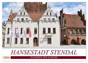 Hansestadt Stendal (Wandkalender 2024 DIN A3 quer), CALVENDO Monatskalender von Rein,  Markus