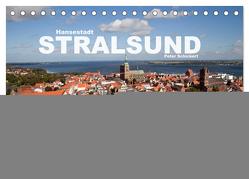 Hansestadt Stralsund (Tischkalender 2024 DIN A5 quer), CALVENDO Monatskalender von Schickert,  Peter