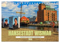 Hansestadt Wismar – Sehnsuchtsort in der Wismarbucht (Tischkalender 2024 DIN A5 quer), CALVENDO Monatskalender von Felix,  Holger