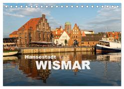 Hansestadt Wismar (Tischkalender 2024 DIN A5 quer), CALVENDO Monatskalender von Schickert,  Peter