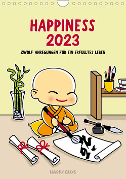 Happiness 2023 (Wandkalender 2023 DIN A4 hoch) von Moestl,  Bernhard, Nemeth,  Irene