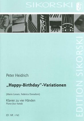 Happy Birthday – Variationen von Donadoni,  F., Heidrich,  Peter, Lanaro,  M.G.