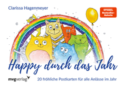 Happy durch das Jahr: Postkarten von Hagenmeyer,  Clarissa, Riemer,  Melanie