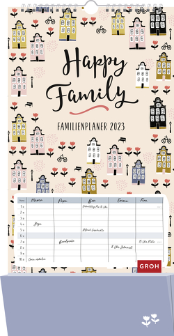 Happy Family – Familienplaner 2023 von Groh Verlag