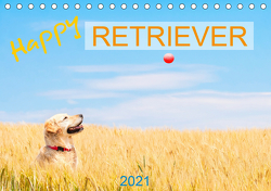 Happy Retriever (Tischkalender 2021 DIN A5 quer) von PK-Fotografie