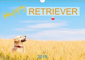 Happy Retriever (Wandkalender 2019 DIN A4 quer) von PK-Fotografie