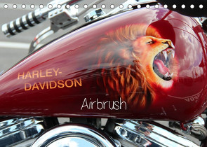 Harley Davidson – Airbrush (Tischkalender 2023 DIN A5 quer) von Brix - Studio Brix,  Matthias