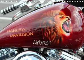 Harley Davidson – Airbrush (Wandkalender 2023 DIN A4 quer) von Brix - Studio Brix,  Matthias