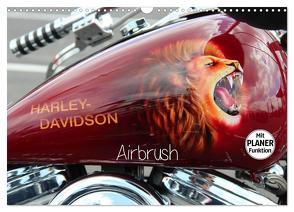 Harley Davidson – Airbrush (Wandkalender 2024 DIN A3 quer), CALVENDO Monatskalender von Brix - Studio Brix,  Matthias