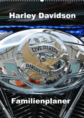 Harley Davidson Familienplaner (Wandkalender 2023 DIN A2 hoch) von Bartruff,  Thomas