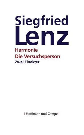 Harmonie von Lenz,  Siegfried
