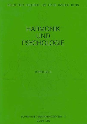 Harmonik und Psychologie von Kolk,  Dieter