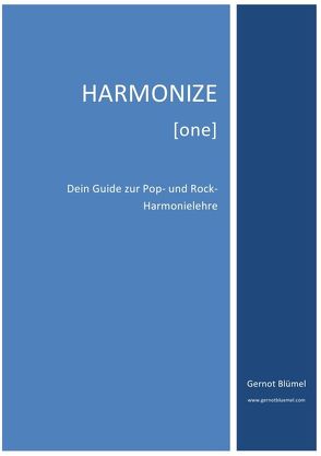 Harmonize One von Blümel,  Gernot