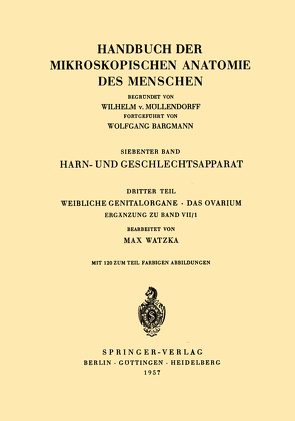 Harn- und Geschlechtsapparat von Watzka,  Max