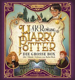Harry Potter. Die große Box zum Jubiläum. Alle 7 Bände. von Beck,  Rufus, Fritz,  Klaus, Kübrich,  Angela, Rowling,  J. K.