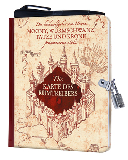 Harry Potter: Die Karte des Rumtreibers – Tagebuch mit Schloss und Leuchtstift