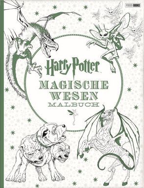 Harry Potter: Magische Wesen Malbuch