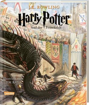 Harry Potter und der Feuerkelch (Schmuckausgabe Harry Potter 4) von Fritz,  Klaus, Kay,  Jim, Rowling,  J. K.