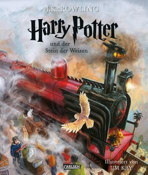 Harry Potter und der Stein der Weisen (Schmuckausgabe Harry Potter 1) von Fritz,  Klaus, Kay,  Jim, Rowling,  J. K.