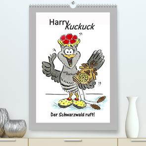 HarryKuckuck – Der Schwarzwald ruft (Premium, hochwertiger DIN A2 Wandkalender 2023, Kunstdruck in Hochglanz) von Laue,  Ingo