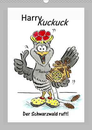 HarryKuckuck – Der Schwarzwald ruft (Wandkalender 2020 DIN A3 hoch) von Laue,  Ingo