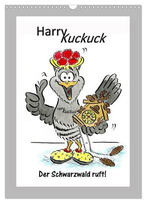 HarryKuckuck – Der Schwarzwald ruft (Wandkalender 2024 DIN A3 hoch), CALVENDO Monatskalender von Laue,  Ingo