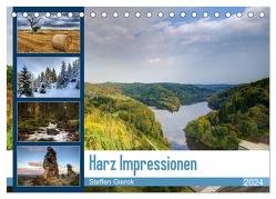 Harz Impressionen (Tischkalender 2024 DIN A5 quer), CALVENDO Monatskalender von Gierok / Magic Artist Design,  Steffen