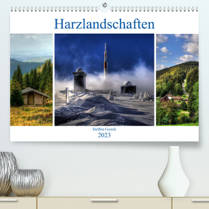 Harz Landschaften (Premium, hochwertiger DIN A2 Wandkalender 2023, Kunstdruck in Hochglanz) von Gierok,  Steffen