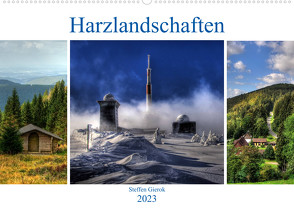 Harz Landschaften (Wandkalender 2023 DIN A2 quer) von Gierok,  Steffen