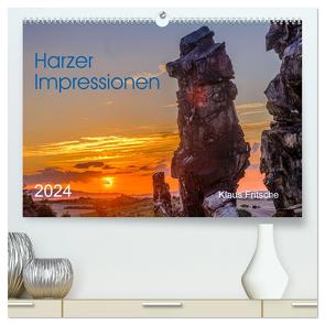 Harzer Impressionen (hochwertiger Premium Wandkalender 2024 DIN A2 quer), Kunstdruck in Hochglanz von Fritsche,  Klaus