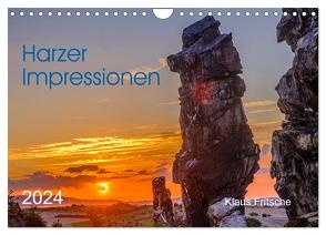 Harzer Impressionen (Wandkalender 2024 DIN A4 quer), CALVENDO Monatskalender von Fritsche,  Klaus