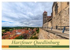 Harzfeuer Quedlinburg (Wandkalender 2024 DIN A2 quer), CALVENDO Monatskalender von Fotografie,  ReDi