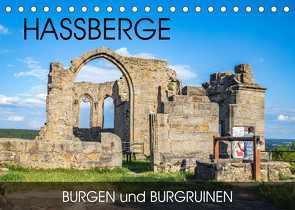 Haßberge – Burgen und Burgruinen (Tischkalender 2023 DIN A5 quer) von Thoermer,  Val