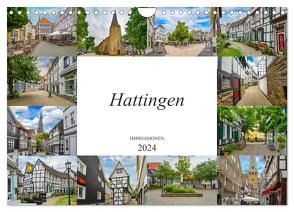 Hattingen Impressionen (Wandkalender 2024 DIN A4 quer), CALVENDO Monatskalender von Meutzner,  Dirk