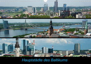 Hauptstädte des Baltikums (Wandkalender 2023 DIN A3 quer) von Scholz,  Frauke