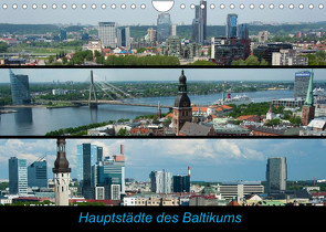 Hauptstädte des Baltikums (Wandkalender 2023 DIN A4 quer) von Scholz,  Frauke