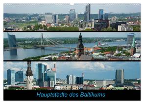 Hauptstädte des Baltikums (Wandkalender 2024 DIN A2 quer), CALVENDO Monatskalender von Scholz,  Frauke