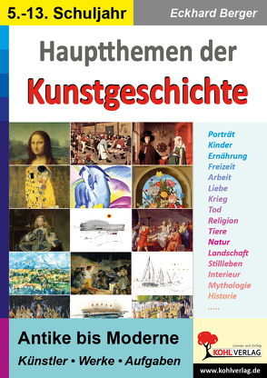 Hauptthemen der Kunstgeschichte von Berger,  Eckhard