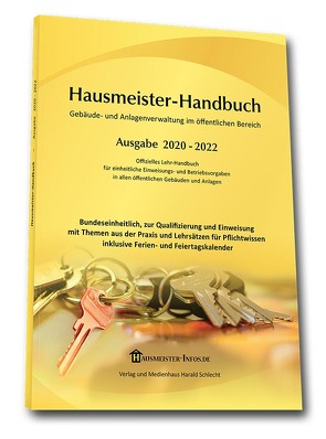 Hausmeister-Handbuch 2020-2022 von Schlecht,  Gustav