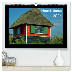 Hausträume 2024 (hochwertiger Premium Wandkalender 2024 DIN A2 quer), Kunstdruck in Hochglanz von Just (foto-just.de),  Gerald