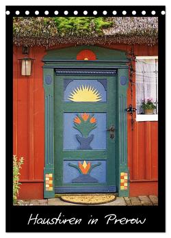 Haustüren in Prerow (Tischkalender 2024 DIN A5 hoch), CALVENDO Monatskalender von Rix,  Veronika