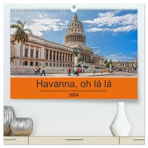 Havanna o la la (hochwertiger Premium Wandkalender 2024 DIN A2 quer), Kunstdruck in Hochglanz von Abel,  Micaela