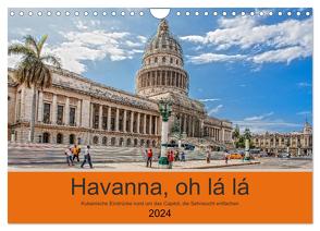 Havanna o la la (Wandkalender 2024 DIN A4 quer), CALVENDO Monatskalender von Abel,  Micaela