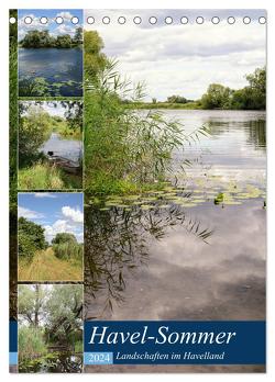 Havel-Sommer – Landschaften im Havelland (Tischkalender 2024 DIN A5 hoch), CALVENDO Monatskalender von Frost,  Anja